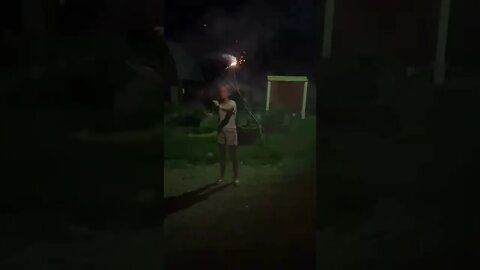 Sparklers and Fireworks 💥 🇺🇸 #shorts #4thofjuly #independenceday