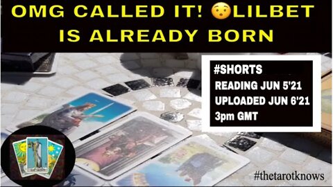 🔮 PREDICTED! Lilibet WAS BORN BEFORE THIS READING! #shorts #tarot #harryandmeghanbaby