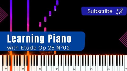 Etude Op 25 no 2 in F Minor - Hard Piano