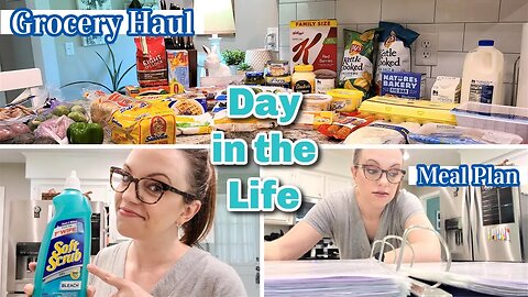 MEAL PLAN & GROCERY SHOP WITH ME | WEEKLY GROCERY HAUL | SPEND THE DAY WITH ME