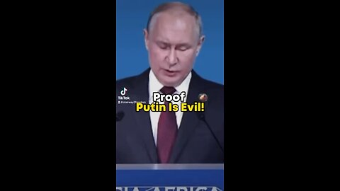 Proof Putin Is Evil! #shorts