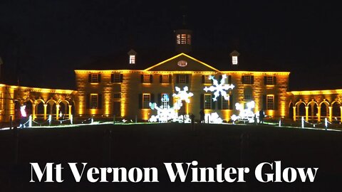 Mt Vernon's Winter Glow