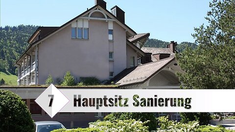 Neuchristen Hauptsitz Sanierungen VII.