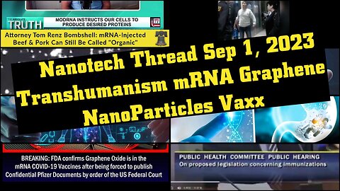 Nanotech Thread Sep 1, 2023 (Transhumanism mRNA Graphene NanoParticles Vaxx)