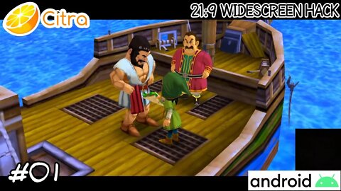 Dragon Quest VII (3DS) - PART 1 / Ultra WIDESCREEN Hack 21:9 / CITRA