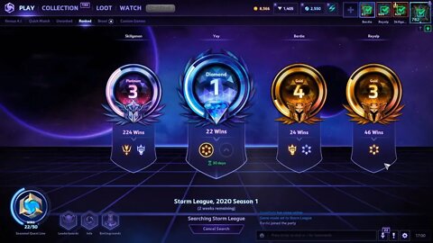 HotS: 4-Player Party Ranked