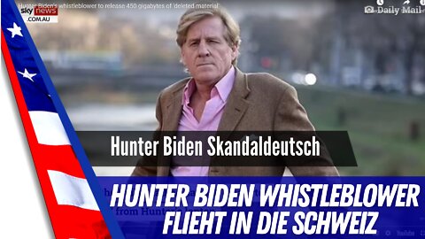 Whistleblower von Hunter`s Laptop flieht in die Schweiz.