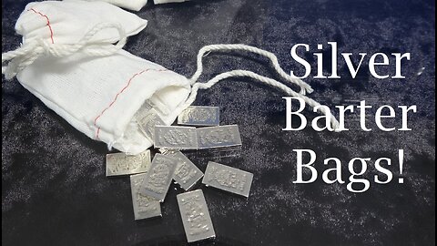Silver Barter Bag