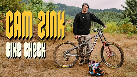 Cam Zink Custom Bike Check - What's the legend riding? #mtb #loamwolf
