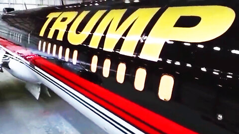 THE EAGLE IS READY!!!😎 #TrumpForceOne