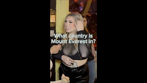 What country is Mount Everest in?🏔️