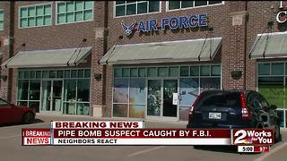 Pipe Bomb suspect caught by F.B.I.