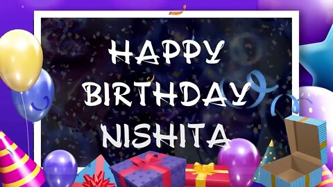 Wish you a very Happy Birthday Nishita