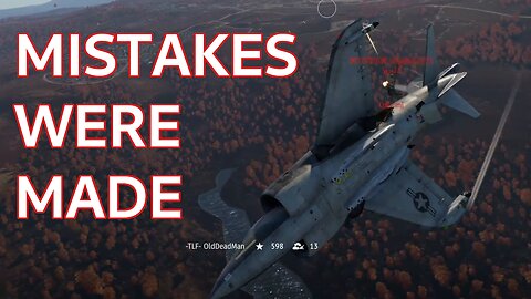 Mistakes were made... Thrust Vectoring in a Dogfight! [War Thunder Gameplay]