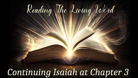 Isaiah 3-5 Reading