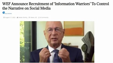 "Information Warriors" to control the narrative