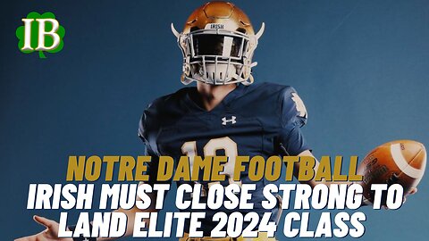 Notre Dame Recruiting Hour - Finishing Off The 2024 Class Strong - Offense Edition