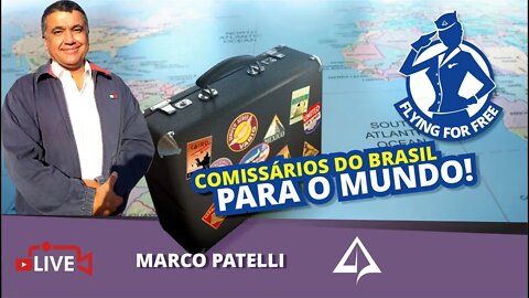 🛄 FFF (T02-EP05) - COMISSÁRIO VOANDO FORA DO BRASIL [Marco Patelli]