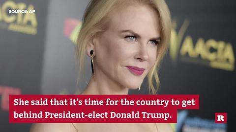 Nicole Kidman on Donald Trump