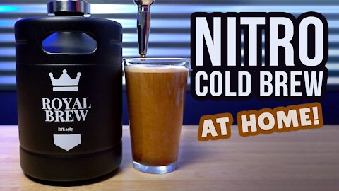 How to Make Nitro Cold Brew Coffee at Home with Royal Brew