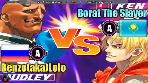 Street Fighter III 3rd Strike (Benzo(aka)Lolo Vs. Borat The Slayer) [Russia Vs. Kazakhstan]