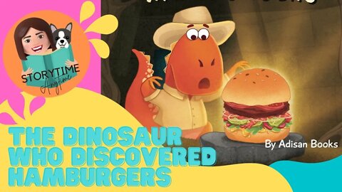 Australian Kids book read aloud - The Dinosaur Who Discovered Hamburgers by Adisan Books