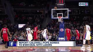 Kentavious Caldwell-Pope lands with Lakers