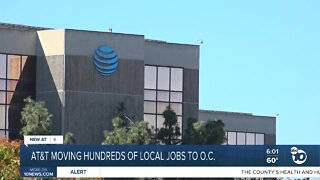 AT&T moves hundreds of SD jobs to Orange County