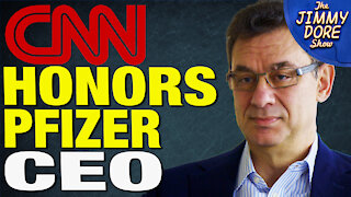 CNN Gives Award to Pfizer CEO