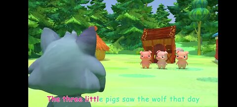 Three Little Pigs! | Furry Friends | Animals for Kids