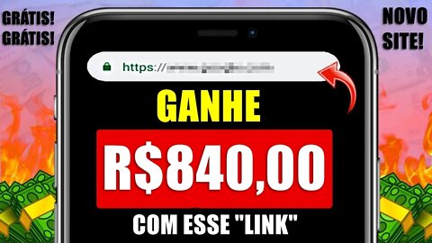 Ganhe R$840,00 Com Este "Link" (Amigável Para Iniciantes) Ganhar Dinheiro Online GRÁTIS
