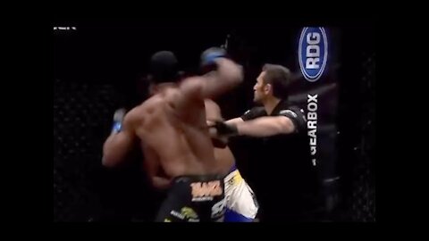 Ref Couldn't Save Him: Brutal KO from Africa's Top MMA Promotion (Djikasa vs Misholas) (EFC 86)