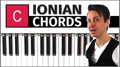 Piano // Chords in the Key of C (Ionian)