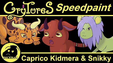 Crytures Speedpaint - Caprico Kidmera & Snikky