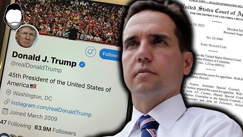 Jack Smith's SECRET SEARCH WARRANT for Trump's DELETED TWEETS