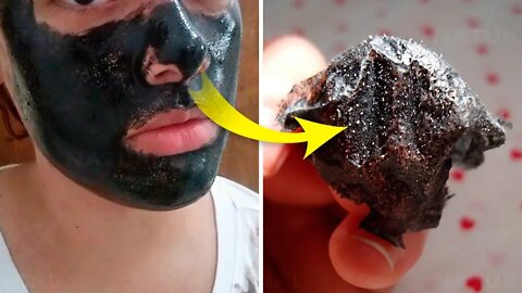 Homemade Charcoal Mask to Remove Blackheads