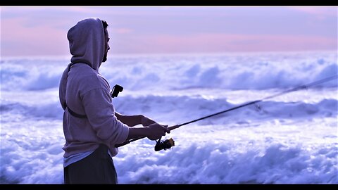 Surf Fishing San Diego Coastline For The First Time | Will I catch anything???