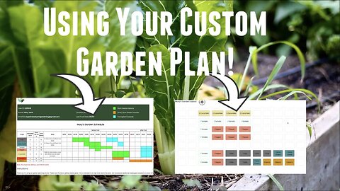 How to Plan a Vegetable Garden in Minutes with Plan My Garden - Pt.2 Using Your Garden Plan