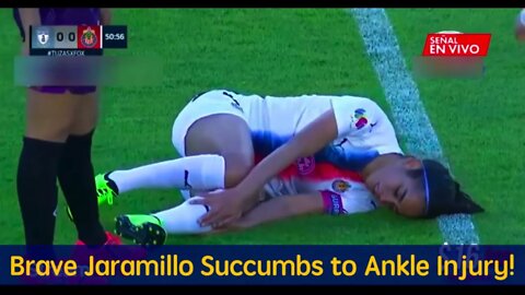 Brave Jaramillo Succumbs to Ankle Injury!