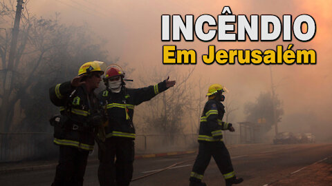 Forced evacuation! 🔥 Wildfires in the hills of Jerusalem, Israel