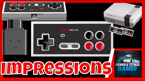 8Bitdo N30 2.4G Wireless Gamepad for Nintendo Entertainment System Reviewed