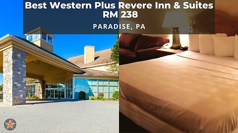 Best Western Revere Inn & Suites: Paradise, PA (Rm. 238 King, Room Tour)