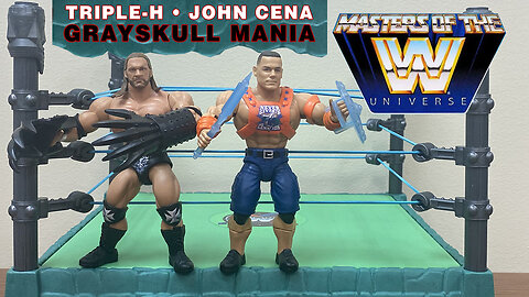 Triple-H & John Cena in Grayskull Mania - Masters of the WW Universe - Unboxing and Review