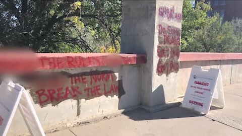 University of Colorado Boulder campus vandalized with offensive messages