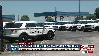 Ford Explorer carbon monoxide concerns