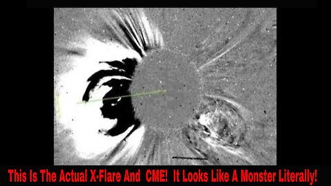 X-Flare And Coronal Mass Ejection May Have Earth Component! NASA!