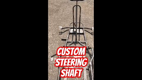 Custom steering shaft #gokart #diy #build #kart #automobile #custom