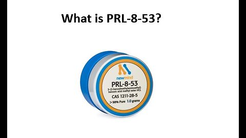 PRL-8-53 - Research Chemical or Nootropic