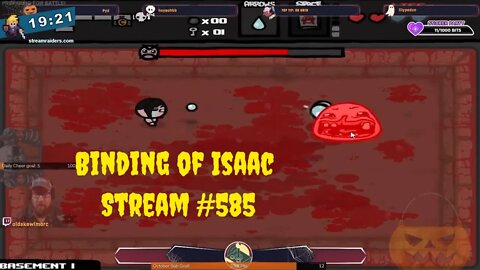 Binding of Isaac rebirth - Stream #585