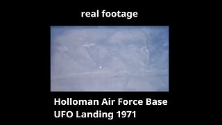 Holloman Air Force Base UFO Landing 1974 Footage